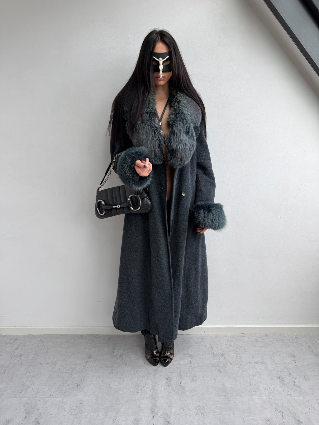 VINTGAE REAL FUR COAT