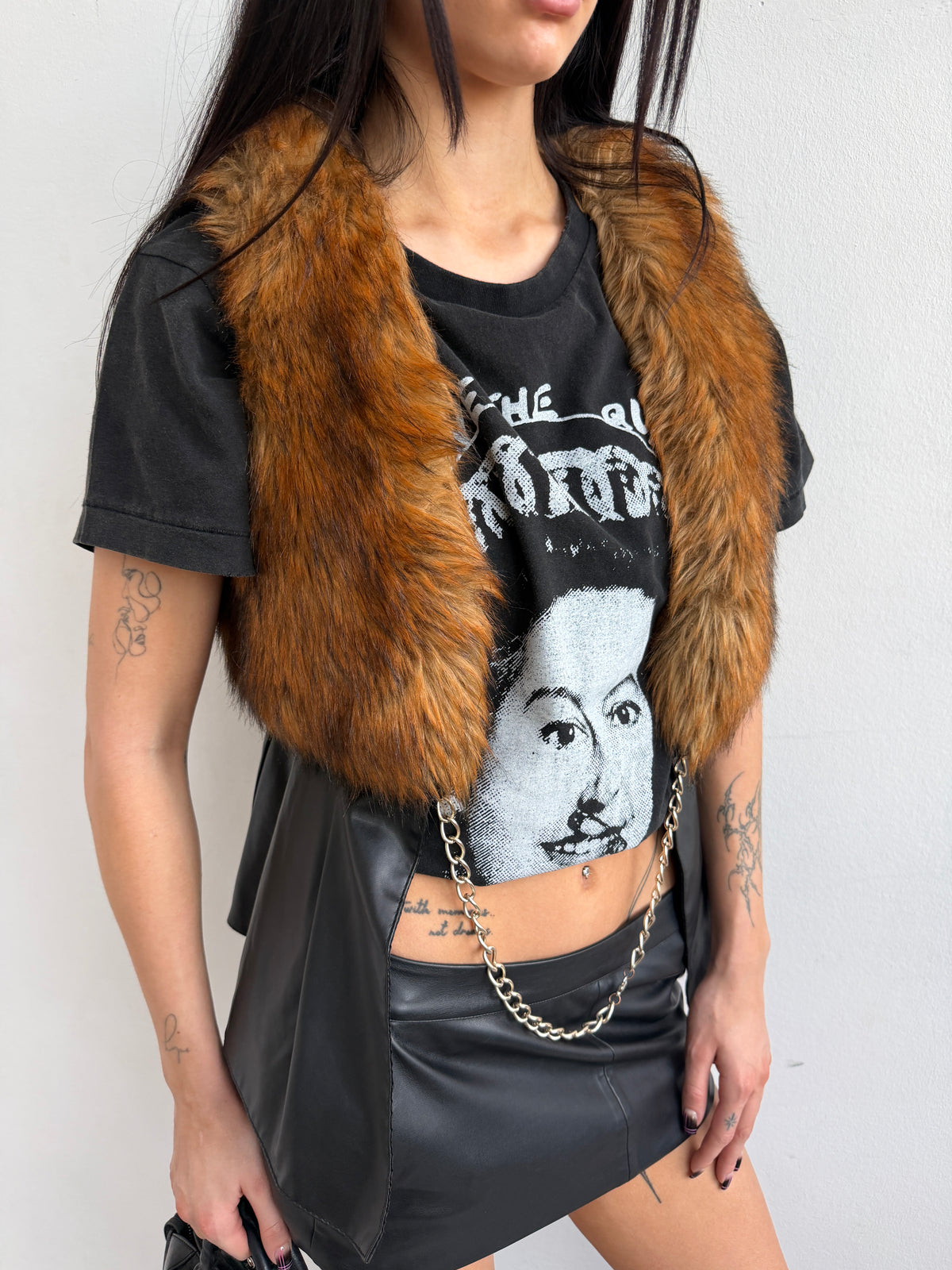 REAL FUR VEST