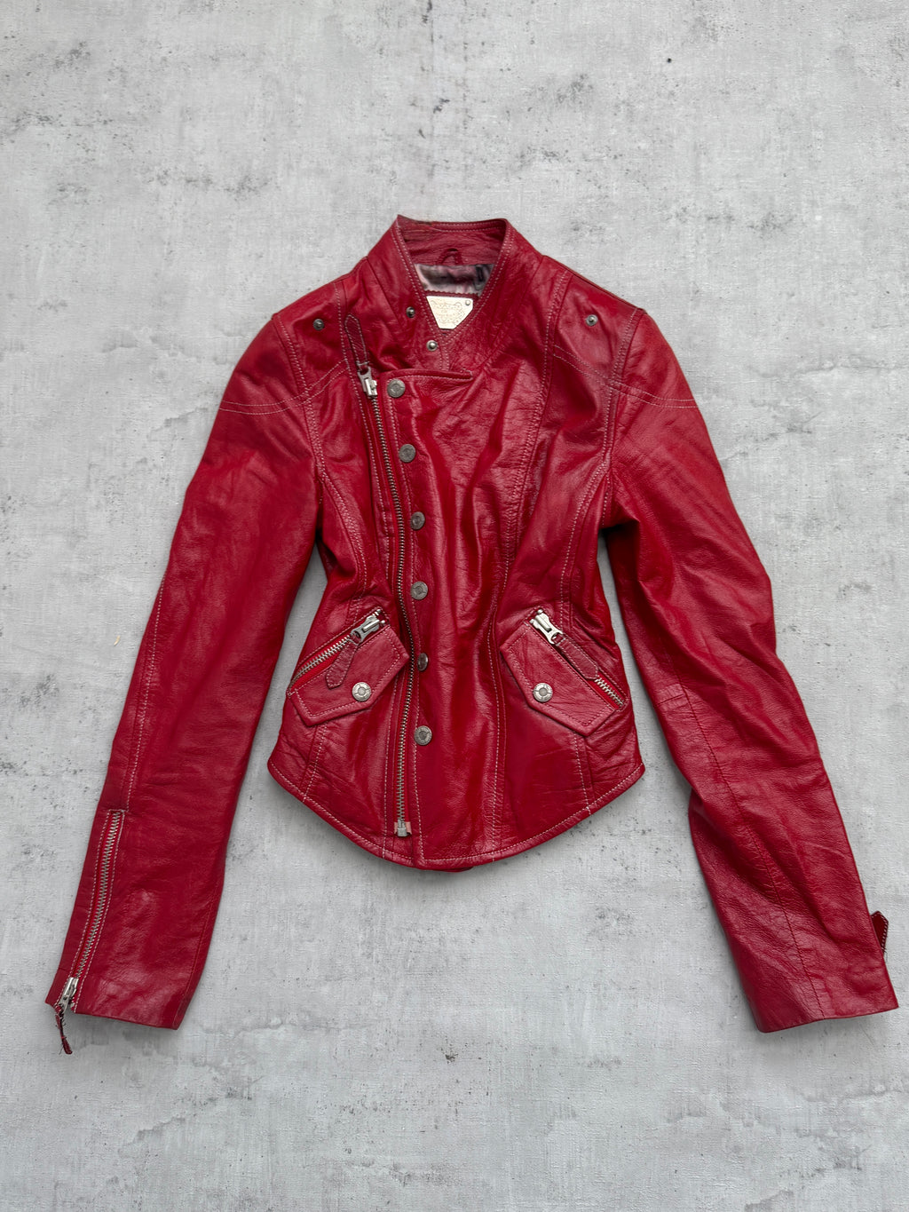 Real leather jacket