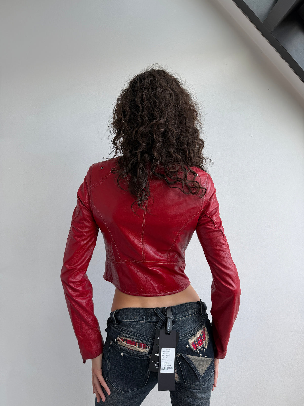 Real leather jacket