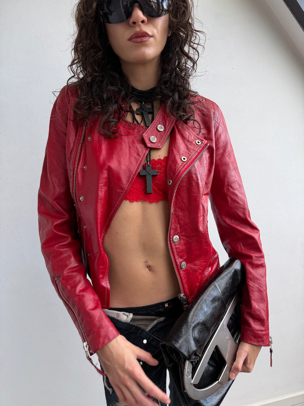 Real leather jacket