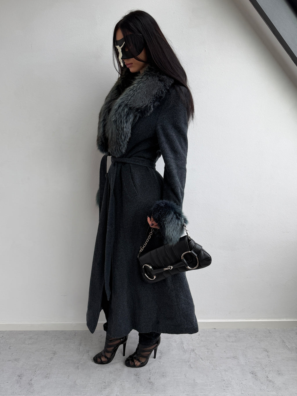 VINTGAE REAL FUR COAT