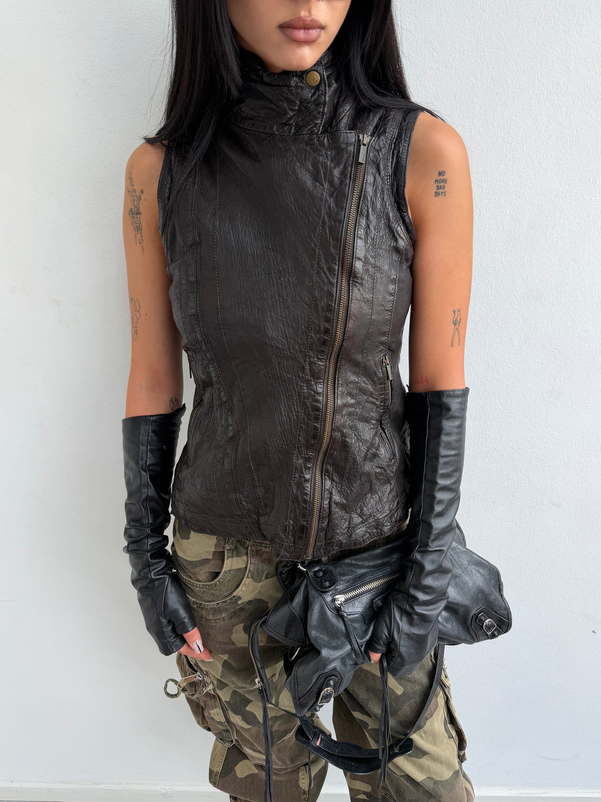 REAL LEATHER VEST