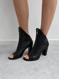 Leather boots