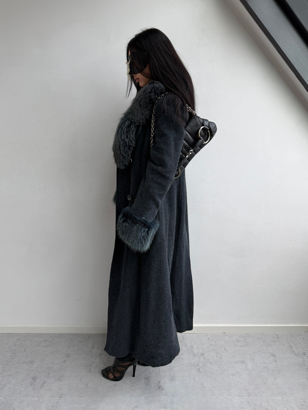 VINTGAE REAL FUR COAT