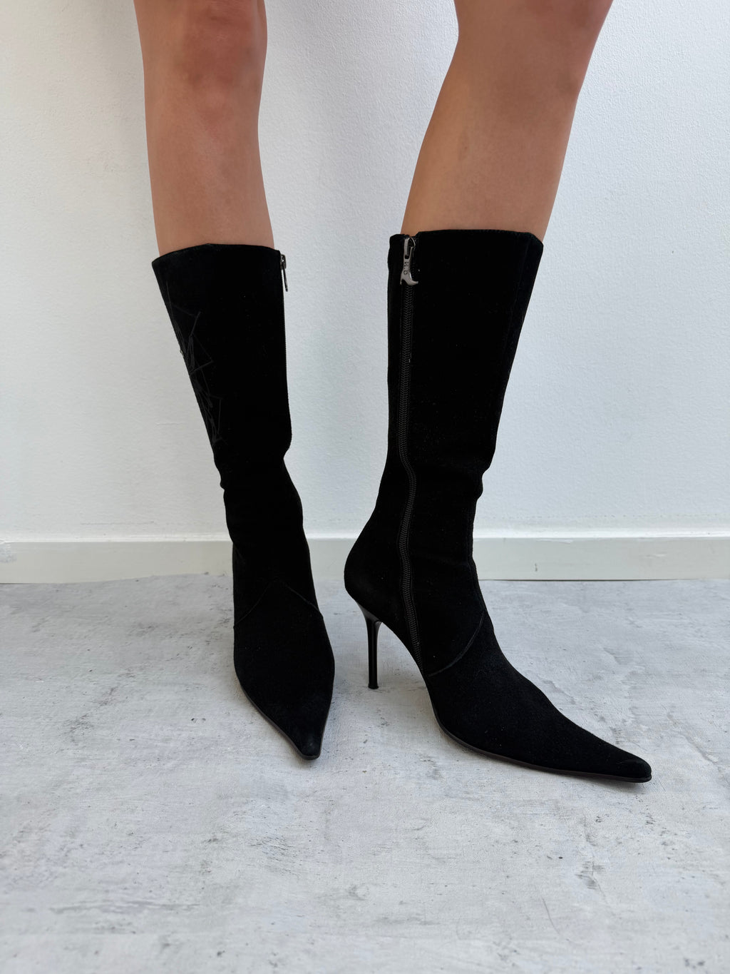 REAL LEATHER HEELS