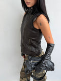 REAL LEATHER VEST