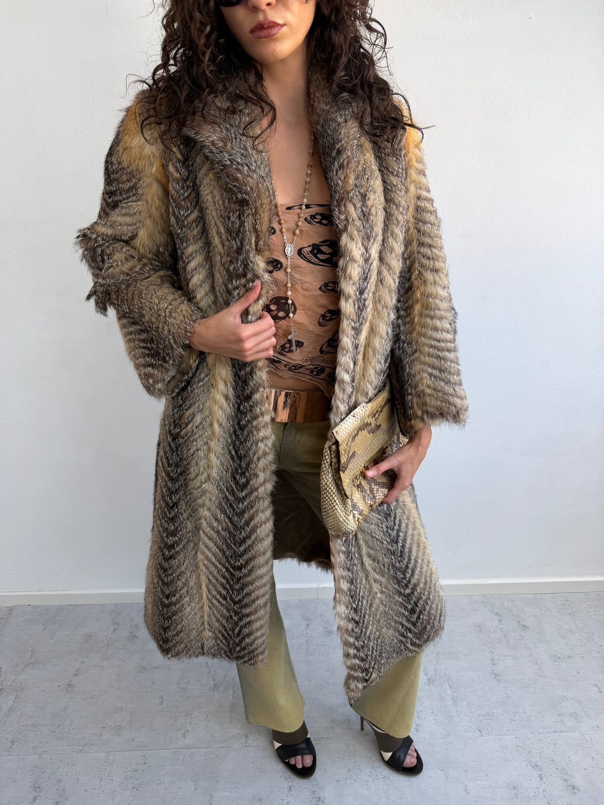 REAL FUR COAT