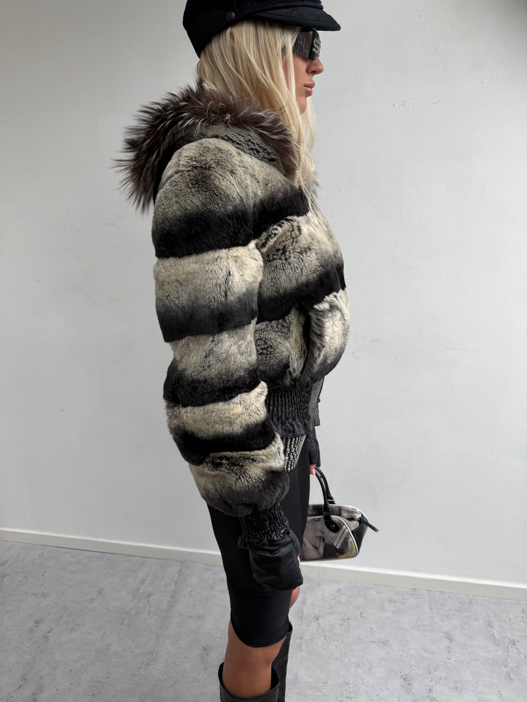 REAL FUR JACKET (rabbit fur)