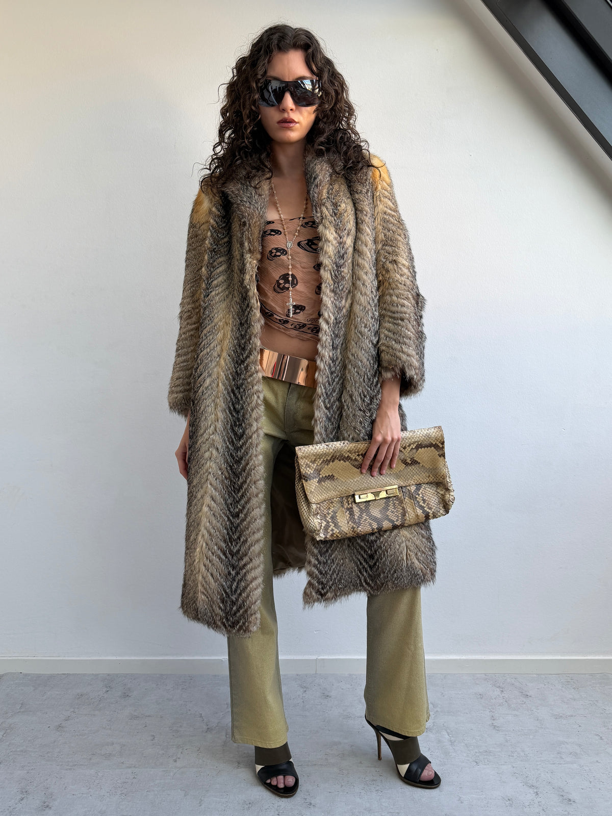 REAL FUR COAT