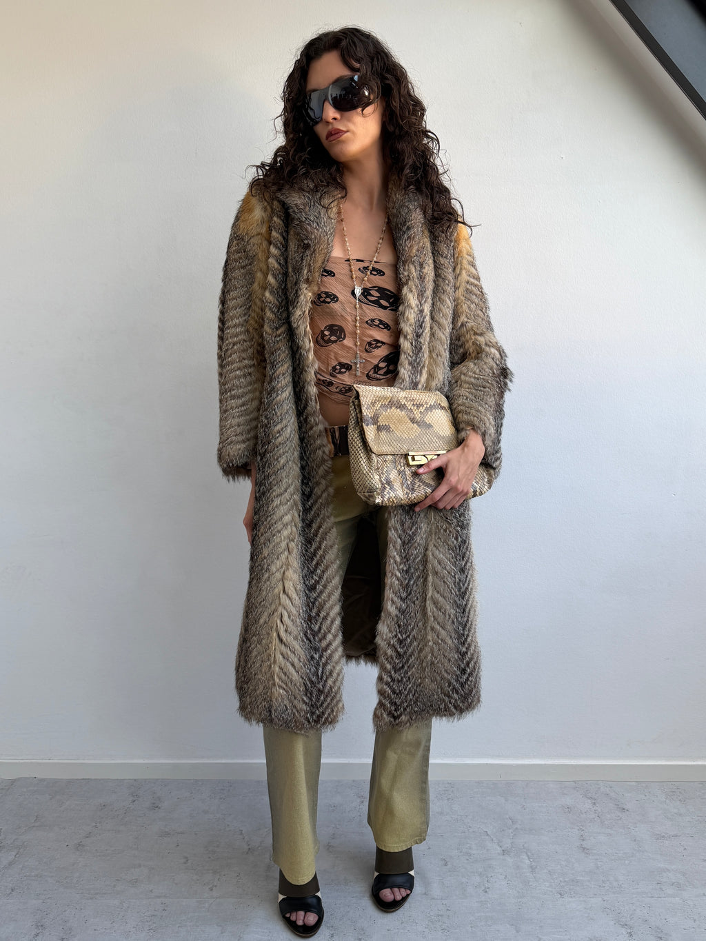 REAL FUR COAT