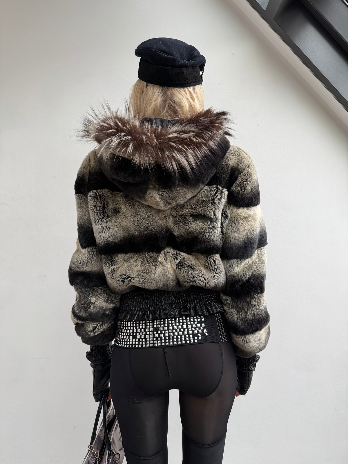 REAL FUR JACKET (rabbit fur)
