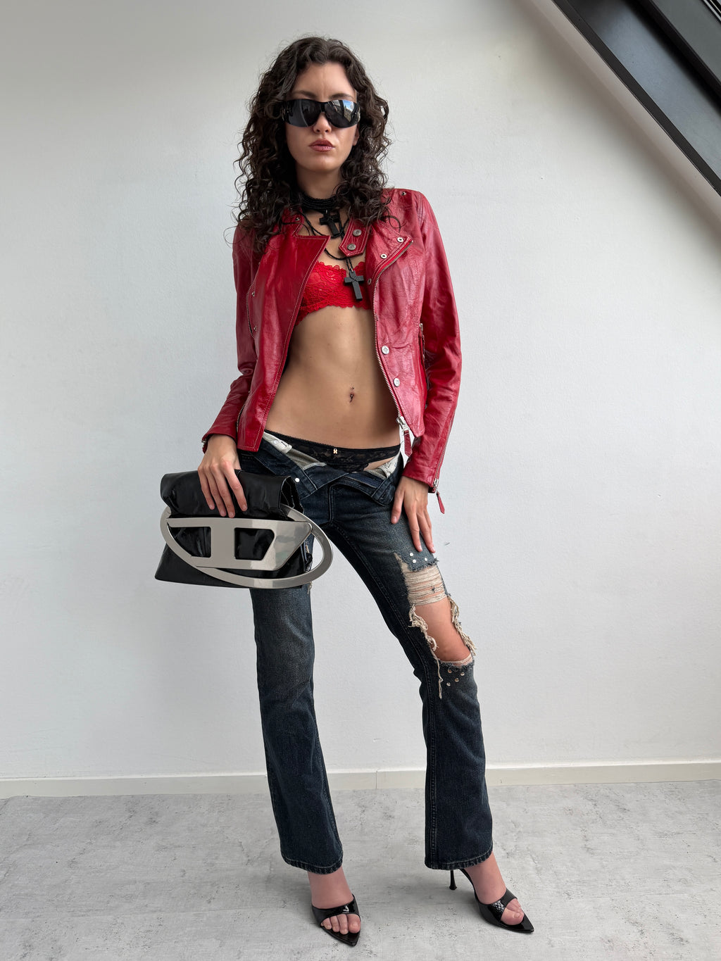 Real leather jacket