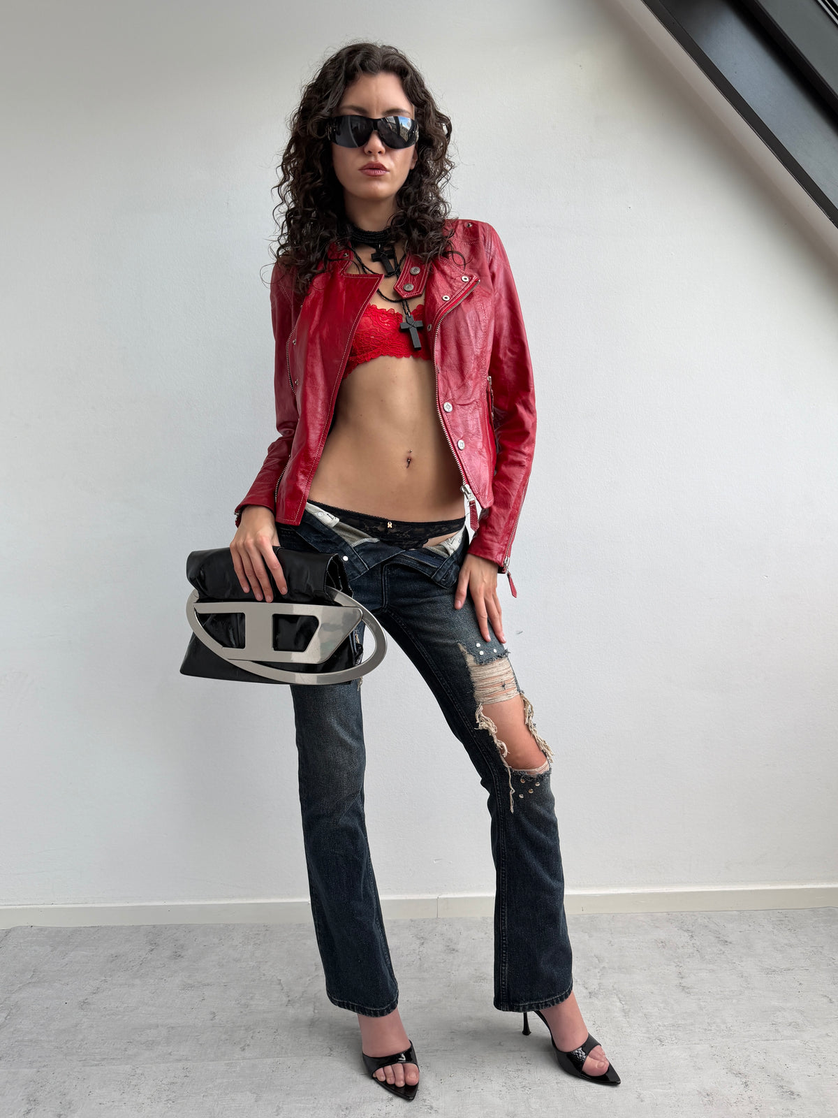 Real leather jacket