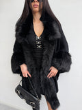 FAUX FUR CARDIGAN
