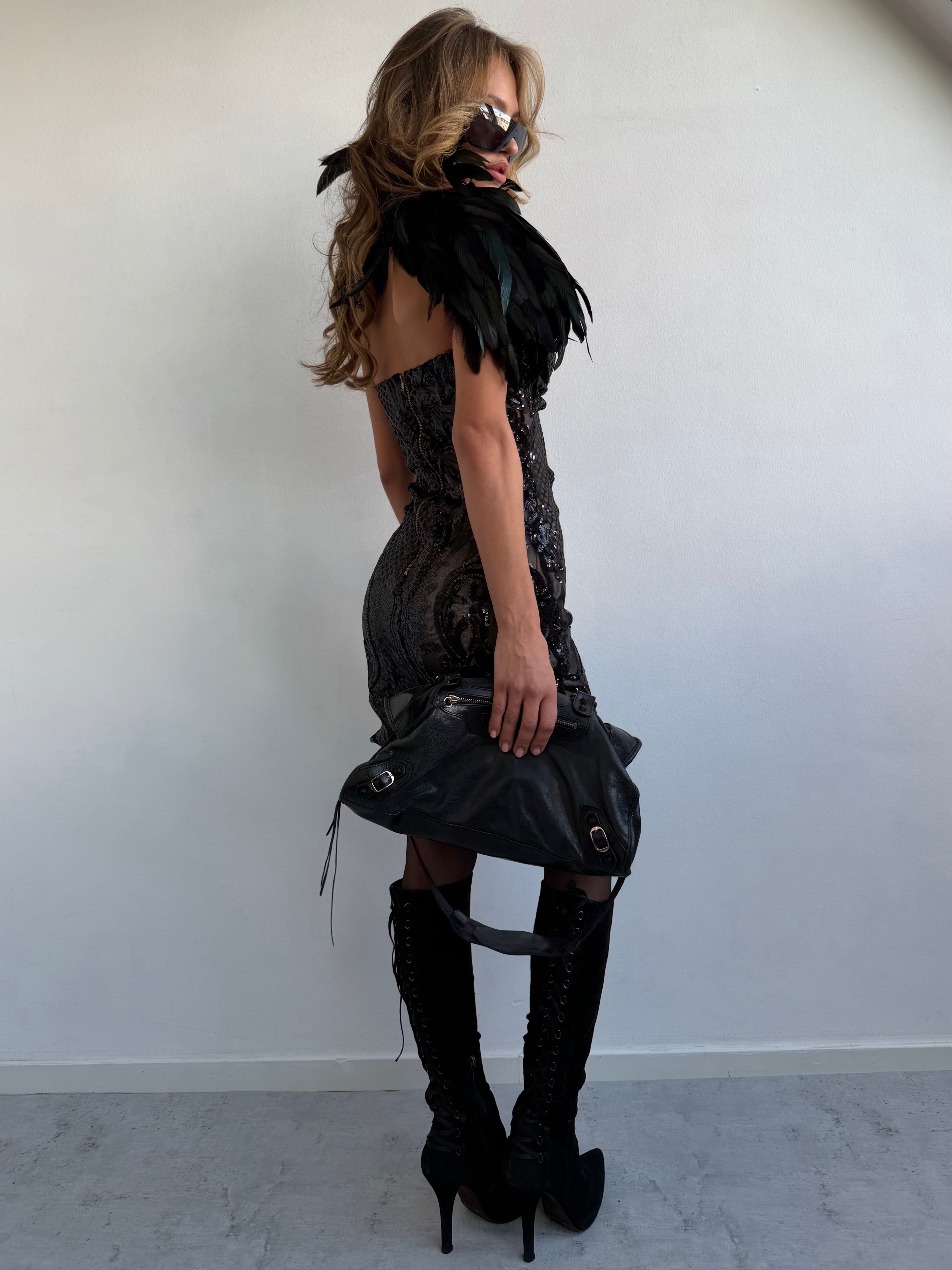 REAL LEATHER HEELS