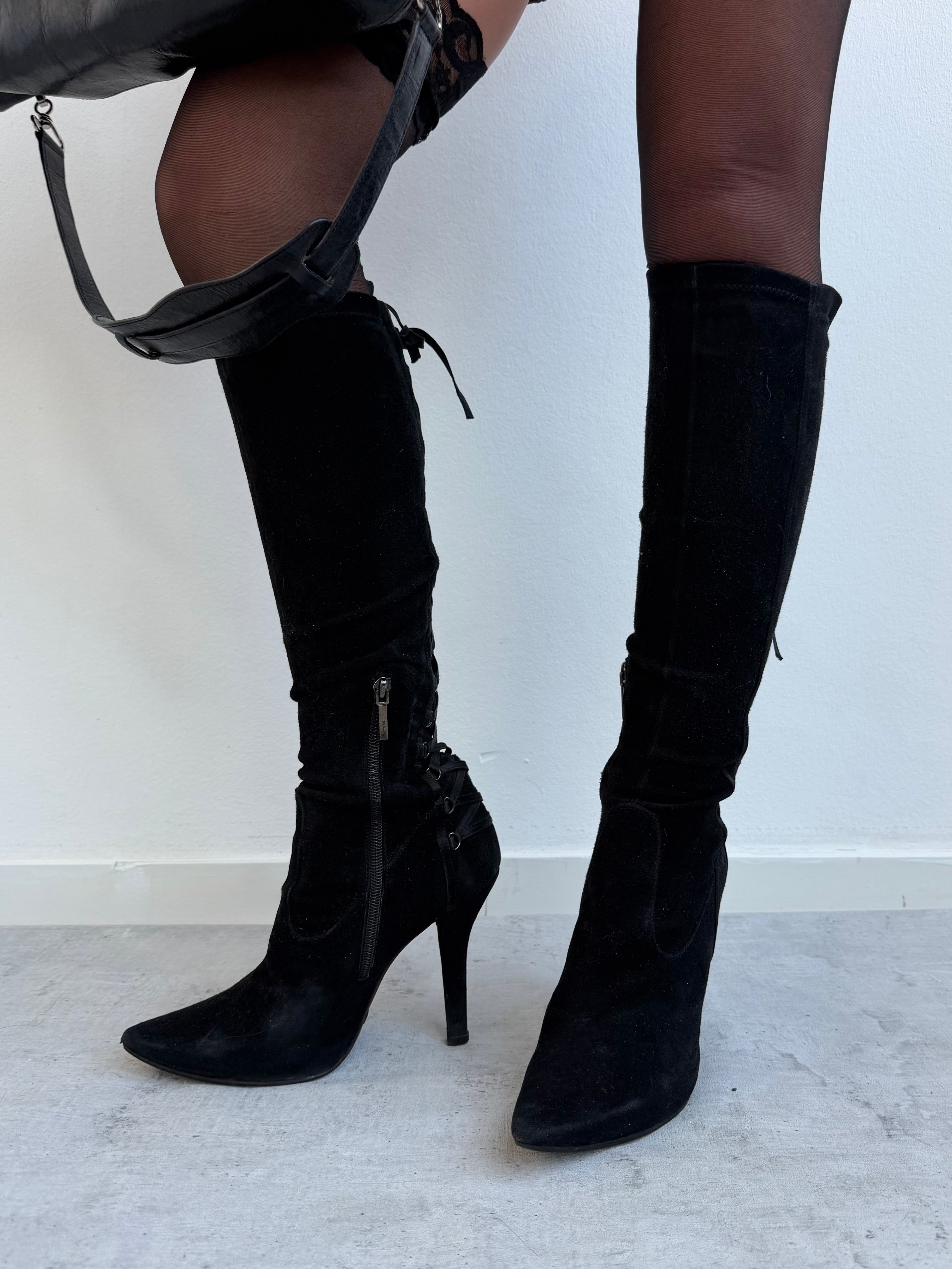 REAL LEATHER HEELS