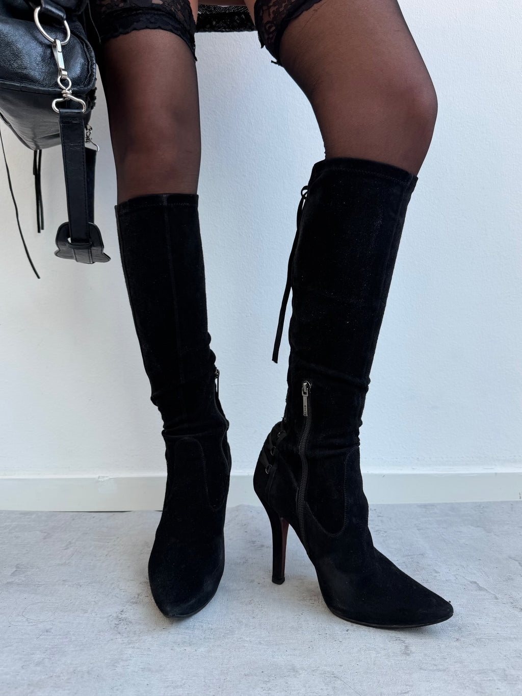 REAL LEATHER HEELS