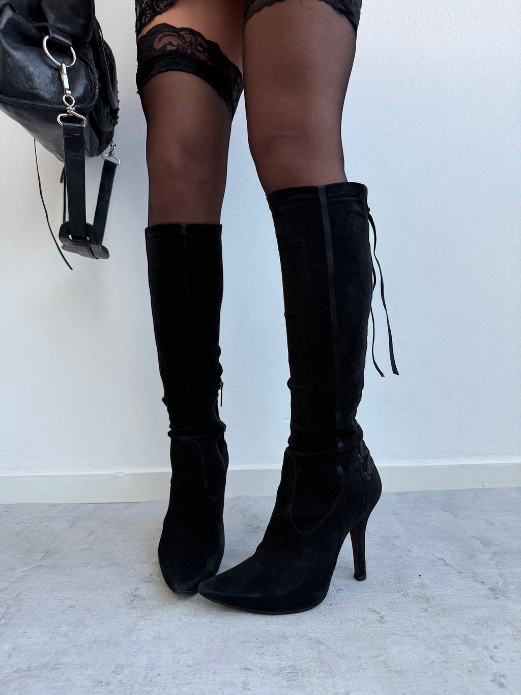 REAL LEATHER HEELS