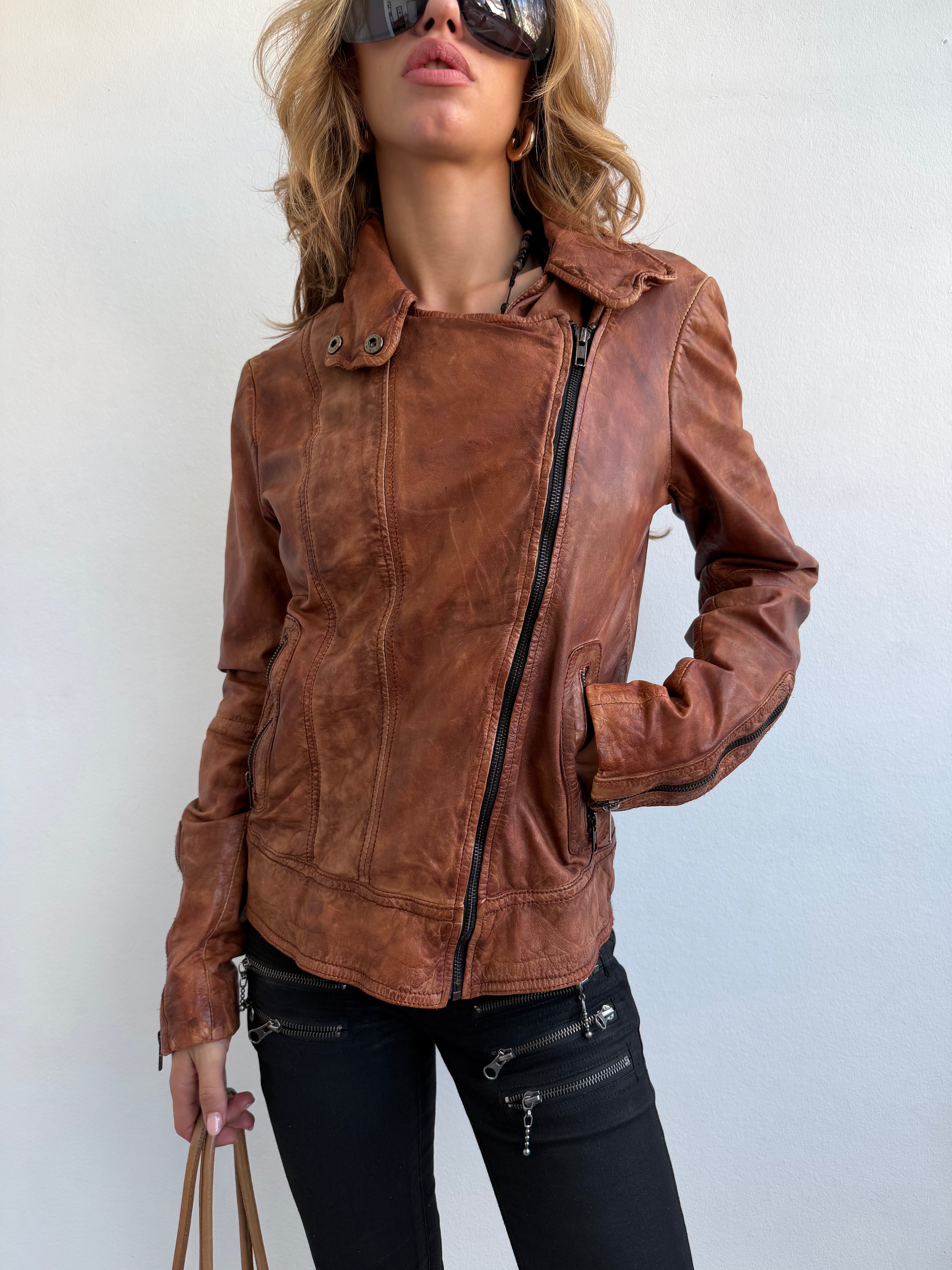 REAL LEATHER JACKET