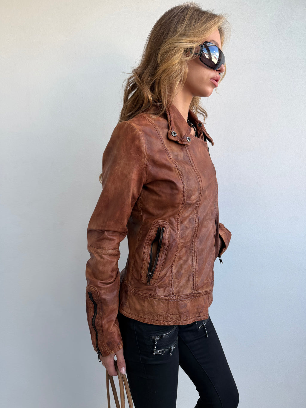 REAL LEATHER JACKET