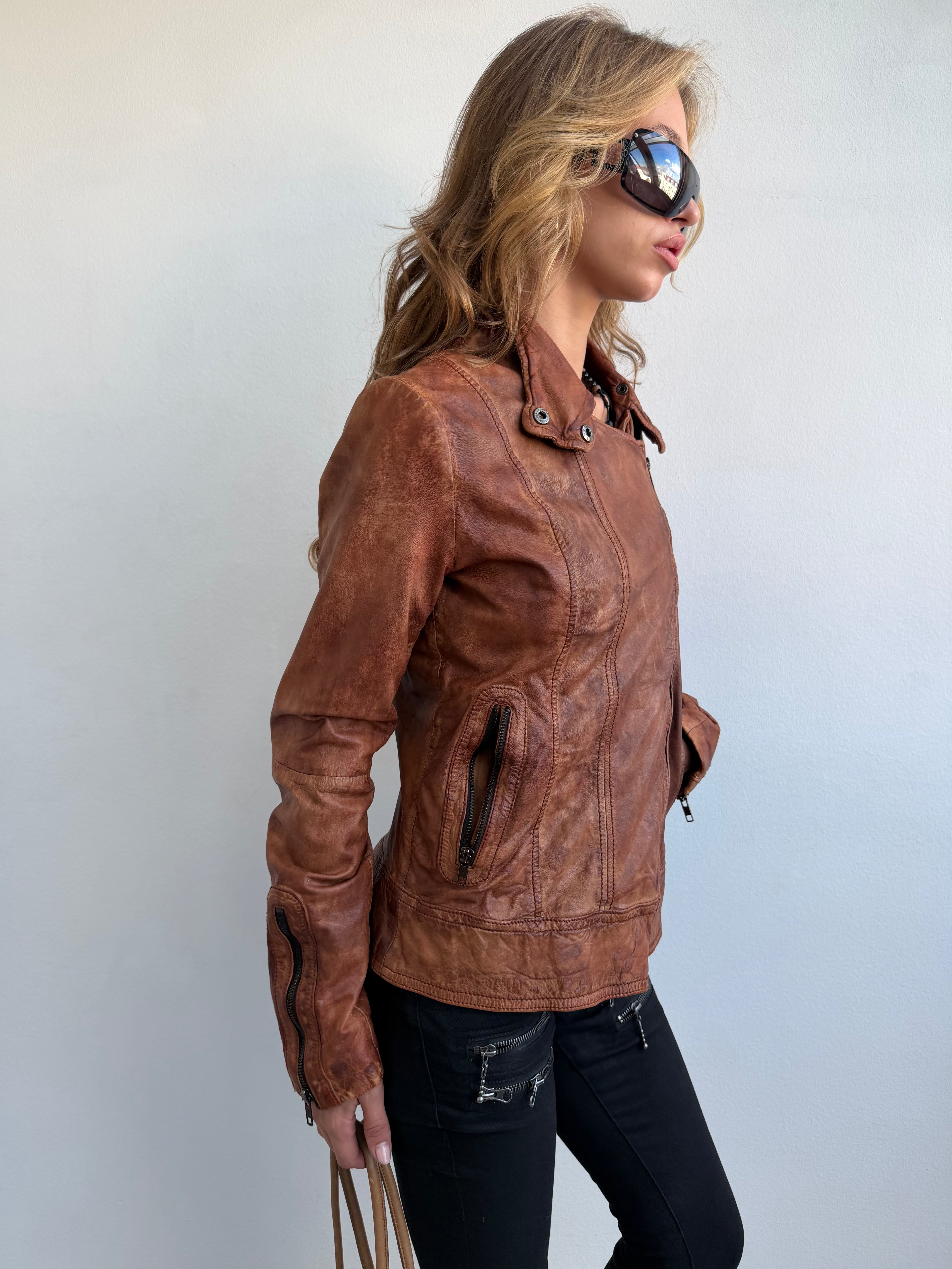 REAL LEATHER JACKET