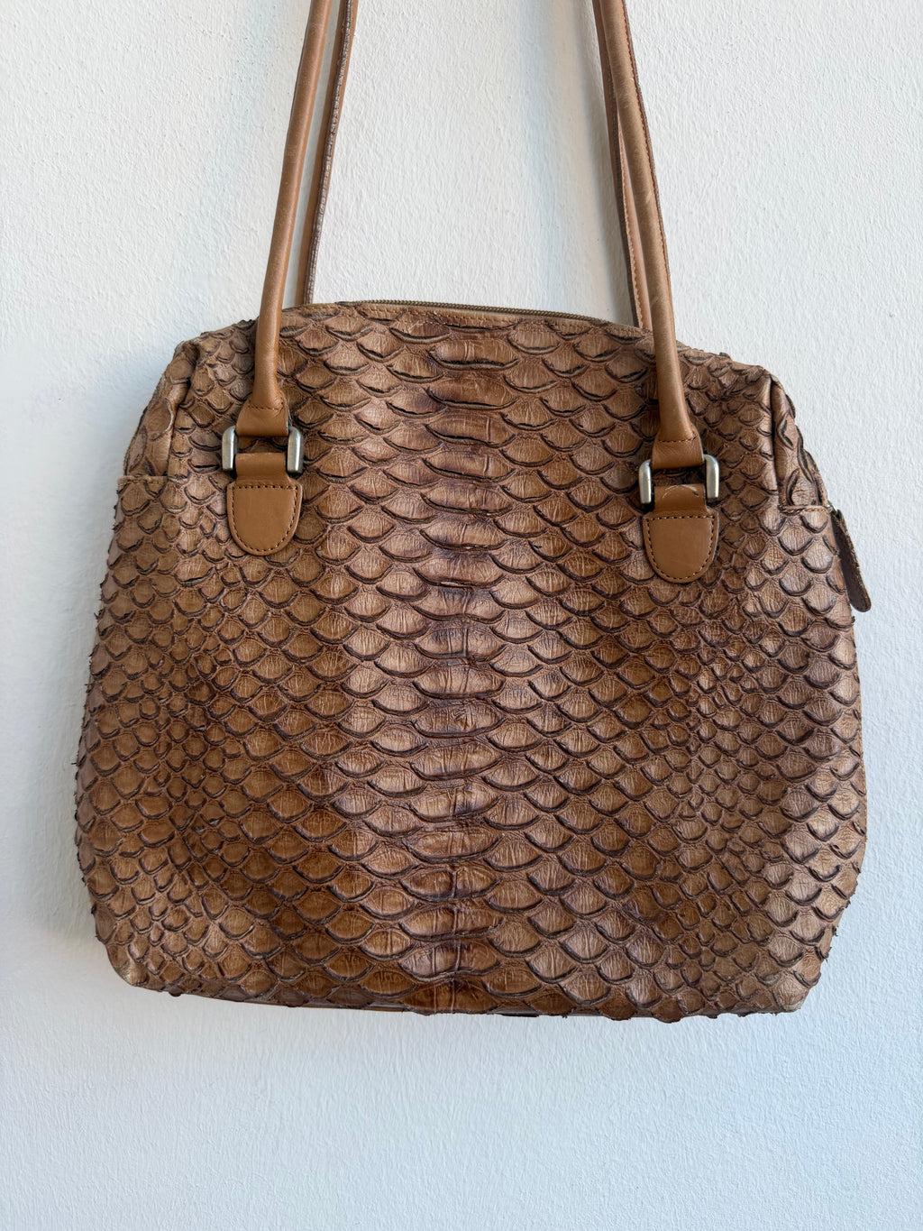 REAL SNAKE LEATHER BAG