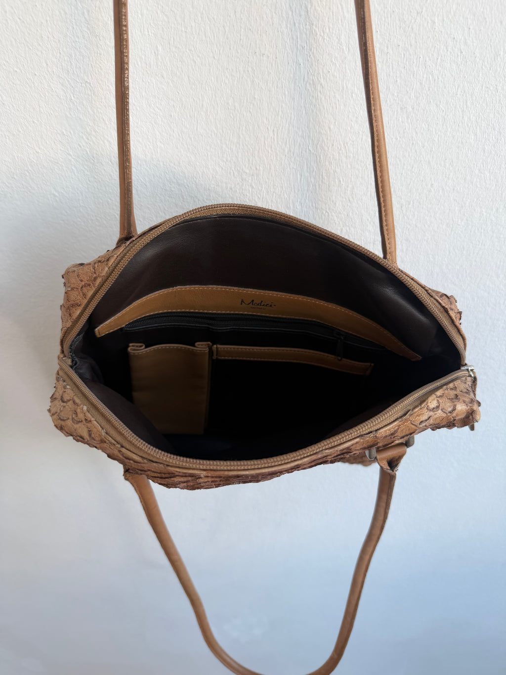 REAL SNAKE LEATHER BAG